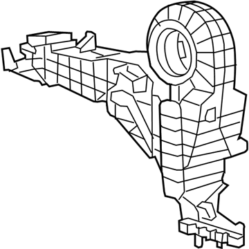 Dodge 68046002AA A/C & Heater Case