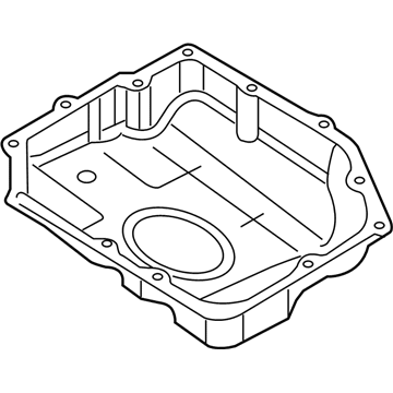 Jeep 52852912AC Transmission Pan