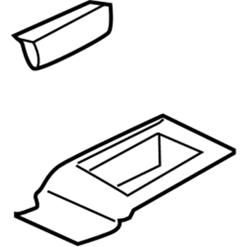 Chrysler ZM00DX9AB Shift Housing