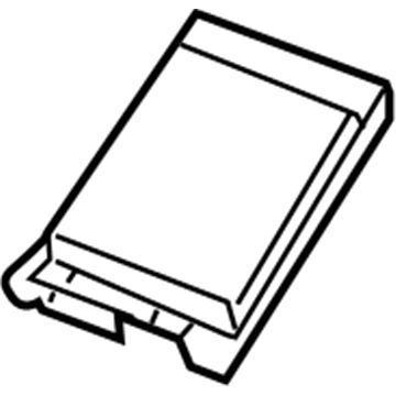 Chrysler 5137796AA Cup Holder Mat