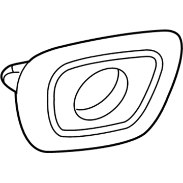 Dodge 68443417AA Bezel