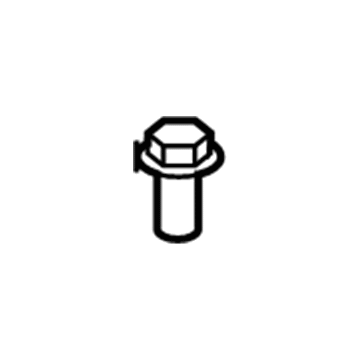 Dodge 6104412AA Transmission Mount Bolt