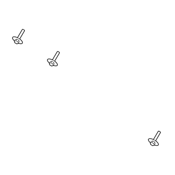 Ram 6508326AA Cushion Bolt