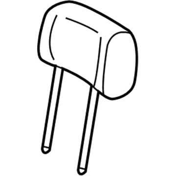 Dodge 5104534AA Headrest