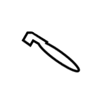 Mopar 5189351AA Reservoir Cap, Front