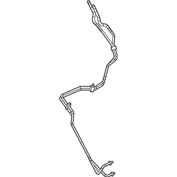 Ram Transmission Oil Cooler Hose - 68231457AC