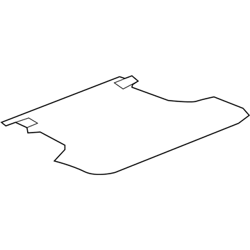 Mopar XS11VXLAE Floor Cover, Rear