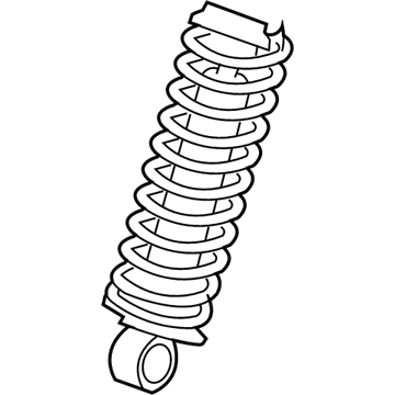 Dodge Viper Coil Springs - 5181966AB