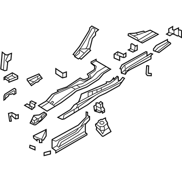 Chrysler 5076204AO Rail Assembly