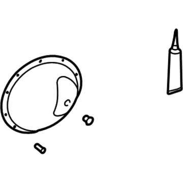 Jeep Wrangler Differential Cover - 83505125