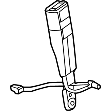 Jeep 1GQ92BD3AC Buckle End