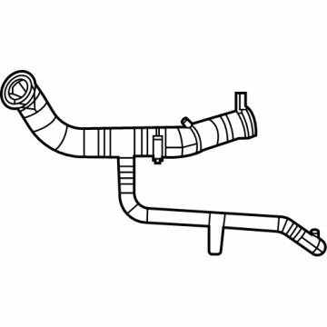 Jeep 68381316AB Upper Hose