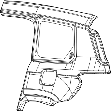 Jeep 68541876AA Quarter Panel