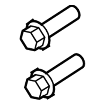 Jeep 6508262AA Knuckle Bolt