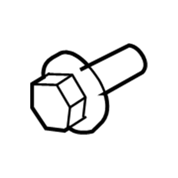 Jeep 6508247AA Pulley Bolt