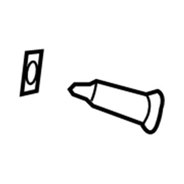 Dodge 5080035AA Armrest Pilot Bolt