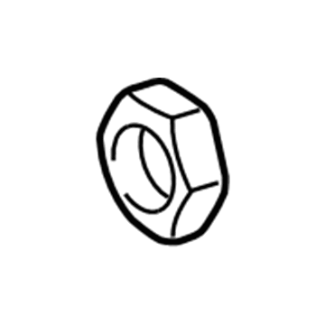Dodge 6506618AA Power Booster Nut