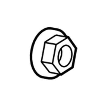 Ram 6508689AA Front Insulator Nut