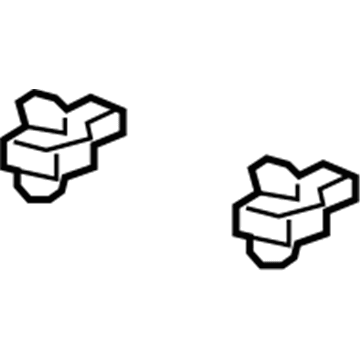 Mopar 5YH03LDMAA Sunvisor Holder Mopar 5YH03LDMAA Sunvisor Holder