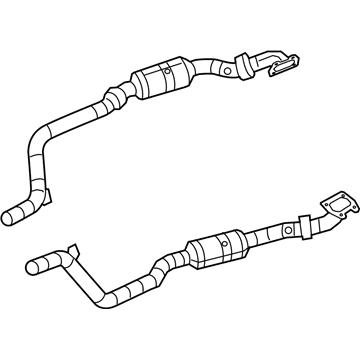 Chrysler Catalytic Converter - 68038396AH