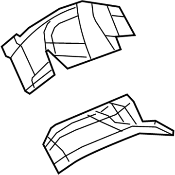 Chrysler 5112115AD Front Shield