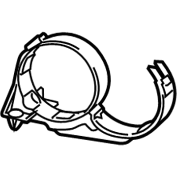 Jeep 52124927AD Reservoir Tank Bracket