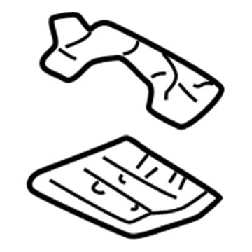 Dodge 55255881 Heat Shield Support