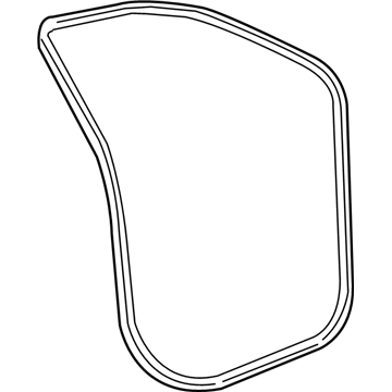 2005 Chrysler Pacifica Door Seal - WT93XXXAC
