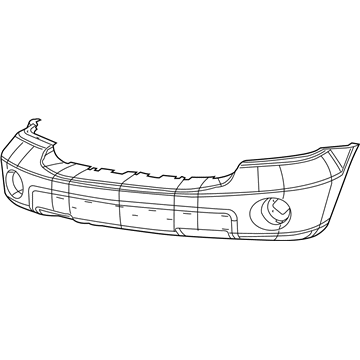 Dodge 68002900AC Bumper Cover