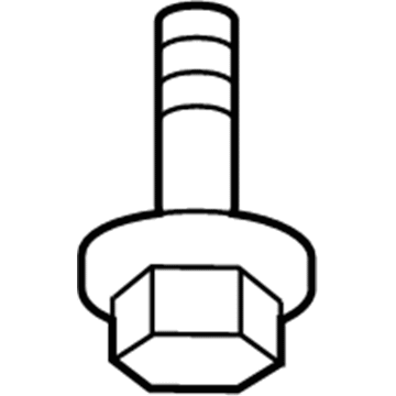 Jeep 6503543 Winch Bolt