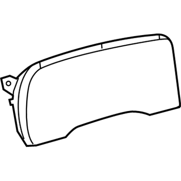 Jeep 68001786AA Cluster Lens