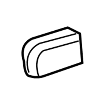 Dodge 5104588AA Door Trim Panel Hole Plug