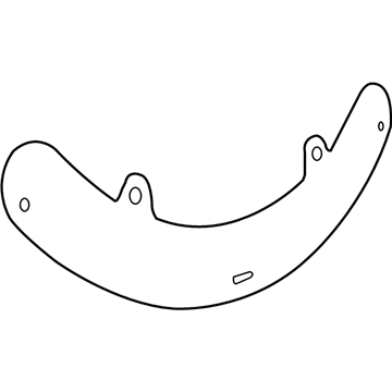 Mopar 4608997AF Front Bracket, Rear