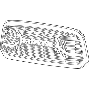 2017 Ram 1500 Grille - 6NM18SZ0AA