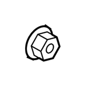 Chrysler 6508946AA Window Regulator Nut