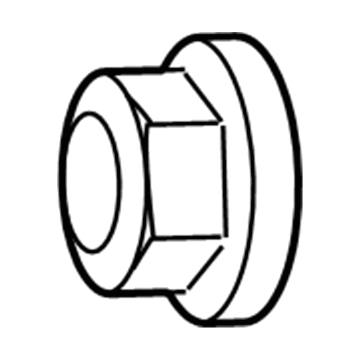 Jeep 6101809 Starter Nut