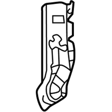 Dodge 55276186AA Outer Pillar