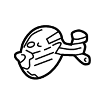 Dodge 55275538AC Fuel Door