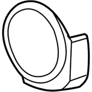 Dodge 1AH40DKAAB Speaker Grille