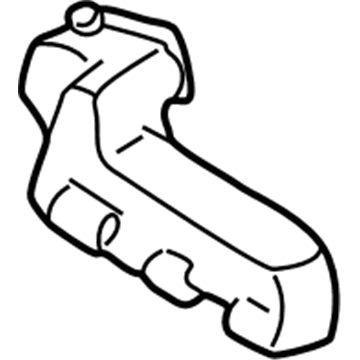Dodge MR315299 Heater Duct