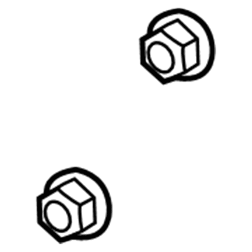 Jeep 6502524 Booster Assembly Nut