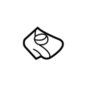 Dodge MB138567 Fender Liner Grommet
