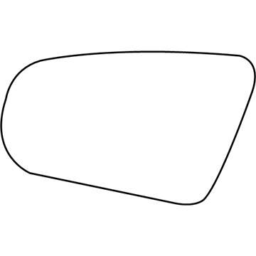 Chrysler 68101146AA Mirror Glass