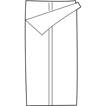 Dodge 1UA39CA1AA Hood Stripe