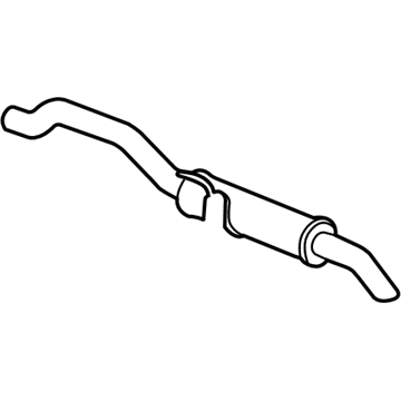 Dodge Caravan Exhaust Pipe - 4881242AG
