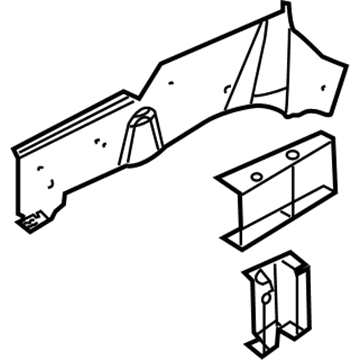 Chrysler 4719542AC Rail Reinforcement