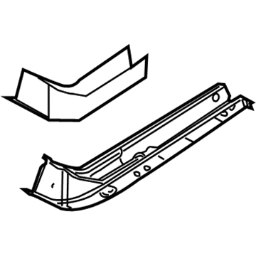 Chrysler 4719776AC Rear Rail