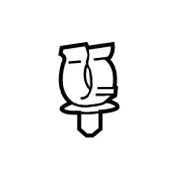 Jeep 6510339AA Filler Pipe Clip