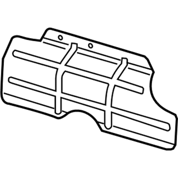 Dodge 55366063AB Shield-Heat