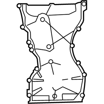 Chrysler 4884466AF Timing Cover